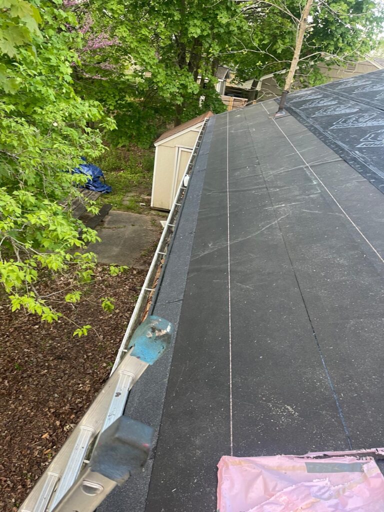 sealed roof without shingles